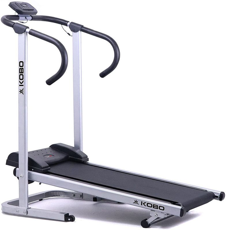 KOBO Manual Treadmill for Home Cardio Weight Loss Gym Workout Treadmill