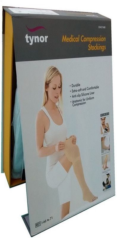 TYNOR Medical Compresssion Stocking Pair Thigh Support