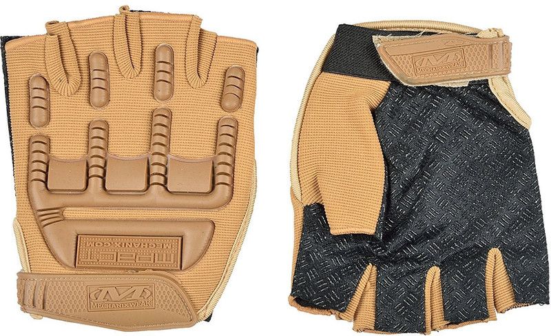 IRIS Mechanix Wear Weight Lifting Gloves Half-Finger Training Gloves for Fitness, Training Exercise,Cycling,Running,Yoga for Men & Women Gym & Fitness Gloves  (Brown)
