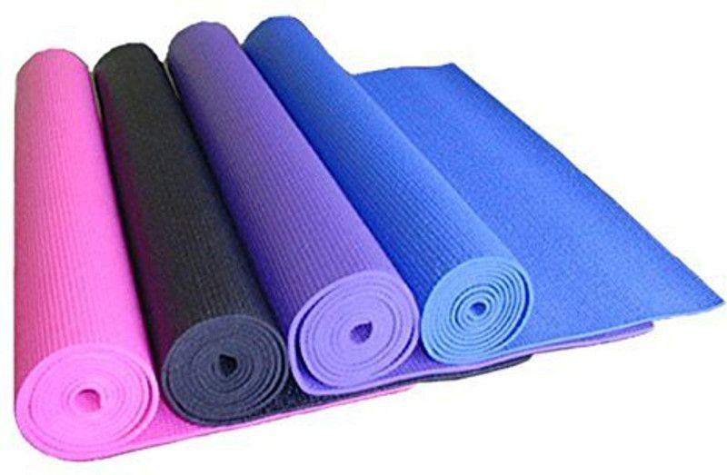 SHIVSHAKTI Yoga Mat 3mm Multicoloured Pack of 1 5 mm Yoga Mat