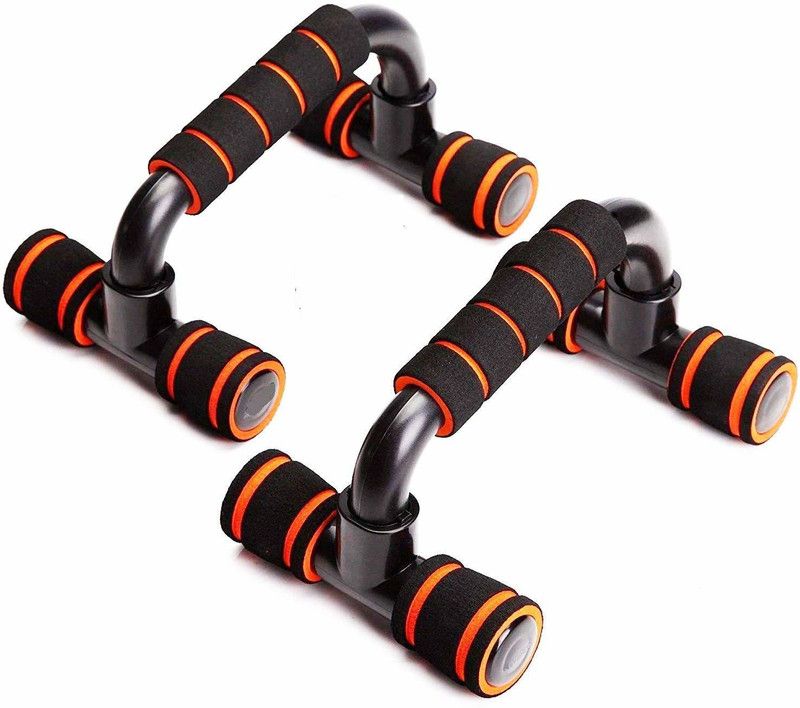 Shopeleven Workout Stand Pushup Bar Pushup Bat for Home Gym Exerciser Made of Plastic Push-up Bar  (Multicolor)