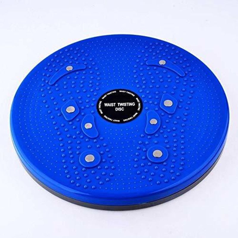 Lavennder Tummy Twister Acupressure Magnetic Disk for Figure Tone Up Weight Loss Ab Exercise Ab Exerciser  (Blue)