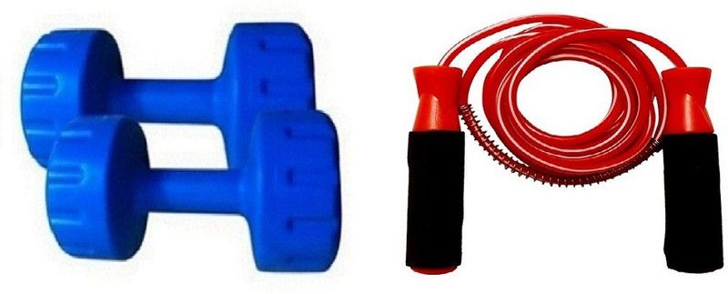 VENOM VNM_BLU_PLSTC_DMBL_1KG_RD_BRNG_SR Dumbbell Kit Kit