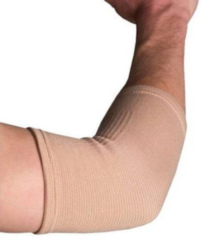 ZEDOFF ultra quality skin pair Gym wear & Sport wear & Fitness Elbow Support( beige ,M) Elbow Support  (Beige)