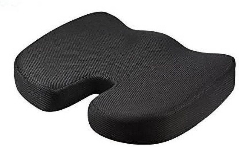 BIZHIVE Orthopedic Memory Foam Gel Coccyx Seat Cushion Hip Support (Black) Hip Support  (Black)