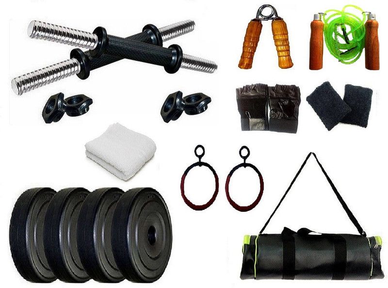 VENOM 22 kg VNM_DMB_GSWHBRT_22 Home Gym Combo