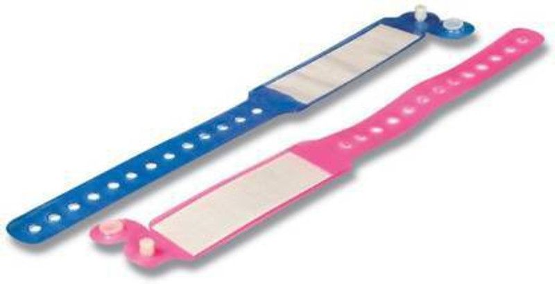 bhumi creation Patient Identification Band for Adult (Pack of 100 PCS) Fitness Band  (Pack of 100)