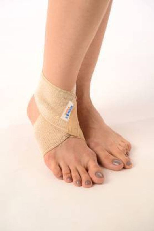 VISSCO Elastic Binder Ankle Support Ankle Support  (Beige)
