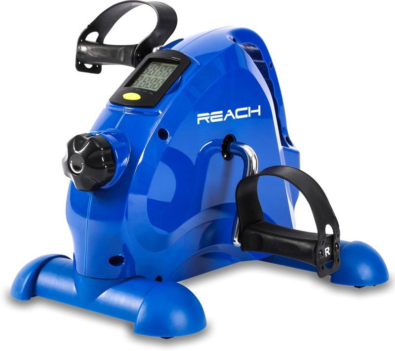 Reach Mini Bike Max Pedlar Fitness Equipment with LCD Display for Home Gym Workout Indoor Cycles Exercise Bike  (Blue)