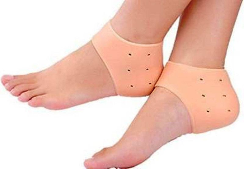 Housytell Moisturizing Gel Heel Socks Protector For Heel Anti-Crack Set, Anti Chapped, Heel Support
