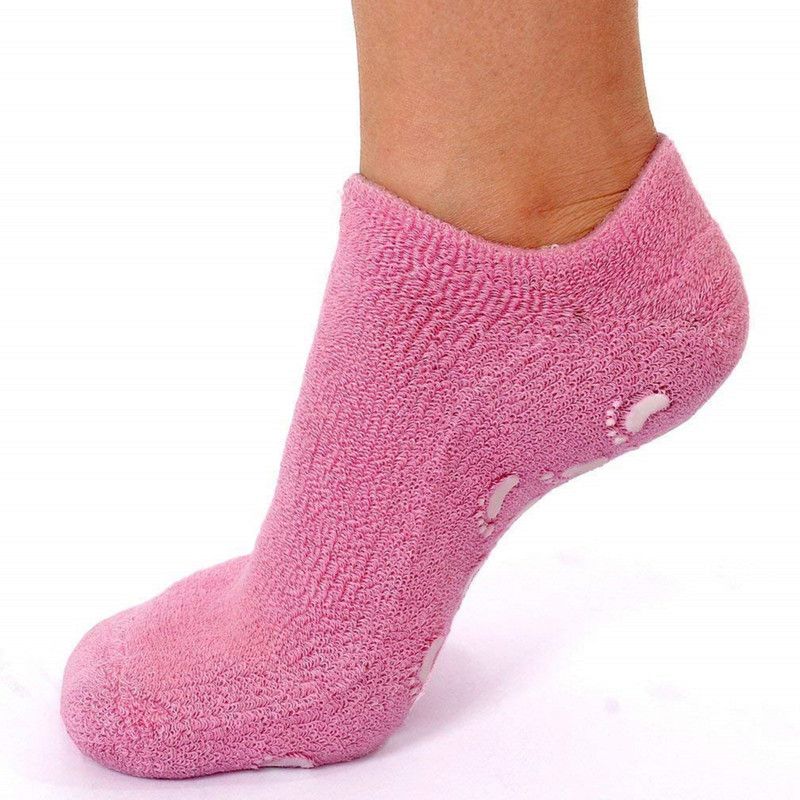DeepMart SPA GEL SOCKS Foot Support  (Multicolor)