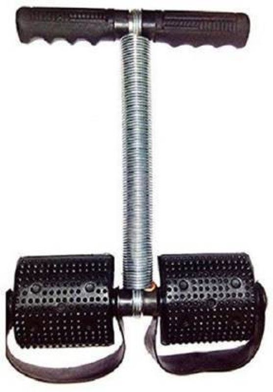 sportioz Double Spring Tummy Trimmer, AB Exerciser - Multipurpose Fitness Equipment Ab Exerciser  (Silver, Black)