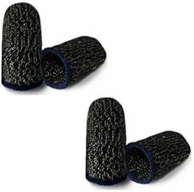 GUGGU DXG_444N PUBG Gaming Sleeves|Finger Sleeve For Pubg Free Fire Mobile 2 Finger Sleeve  (Pack of 2)