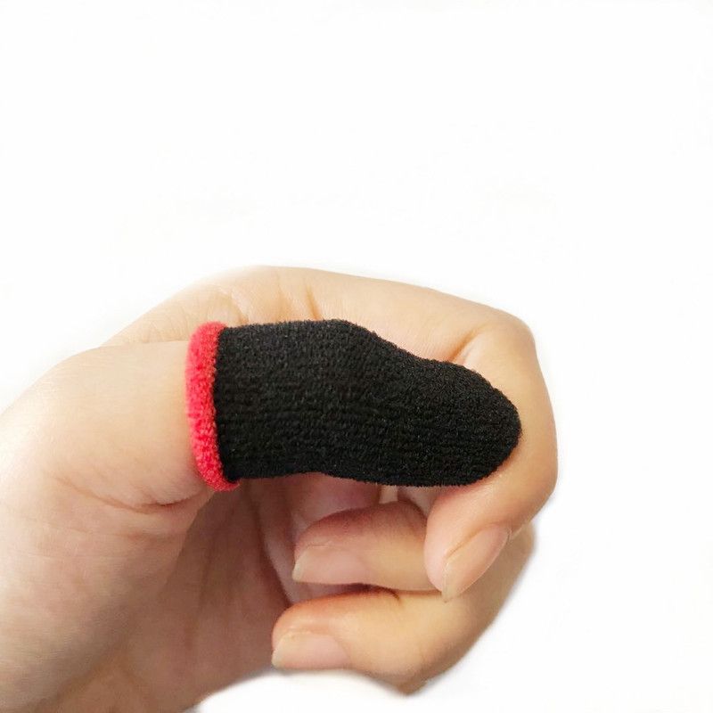 Jape Gaming Finger Thumb Sleeve Finger Cover for PUBG Sweat Proof Sensitive TouchScreen Finger Sleeve  (Pack of 2)
