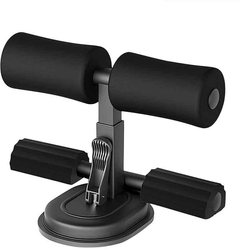 BHAKTI ENTERPRISE Sit-ups and Push-ups Assistant Device Lose Weight Gym Workout Sit-up Bar Ab Exerciser  (Black)