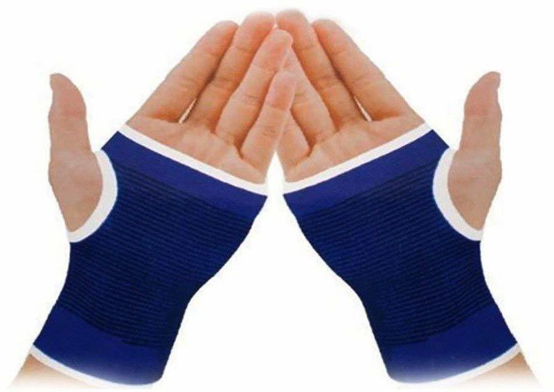 De-Ultimate Elastic Palm Wrist Glove Hand Grip Protector Brace Sleeve Support for Pain Relief Hand Support
