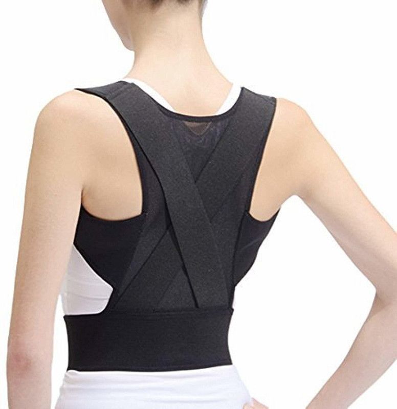 Cpixen Support Belt for Men and Women Abdominal Belt  (Black)