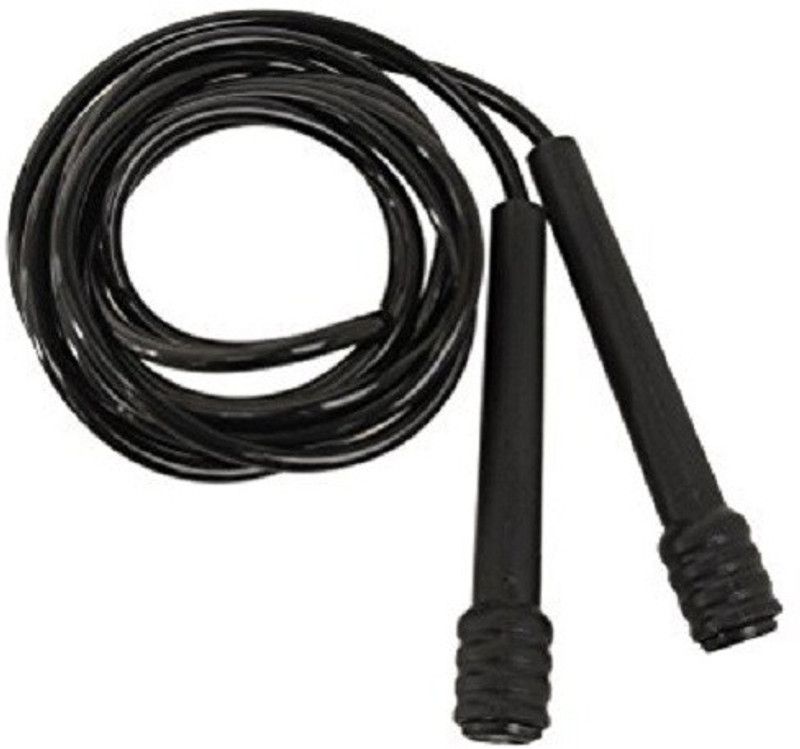 Parbat Blackerrope Freestyle Skipping Rope  (Black, Length: 259 cm)