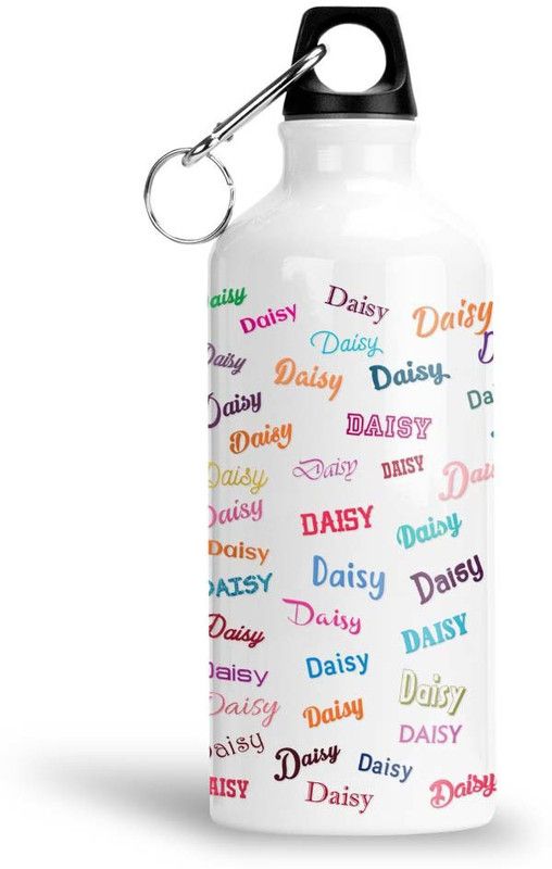 Furnish Fantasy Colorful Aluminium Sipper Bottle - Best Happy Birthday Gift Daisy 600 ml Sipper  (Pack of 1, Multicolor, Aluminium)
