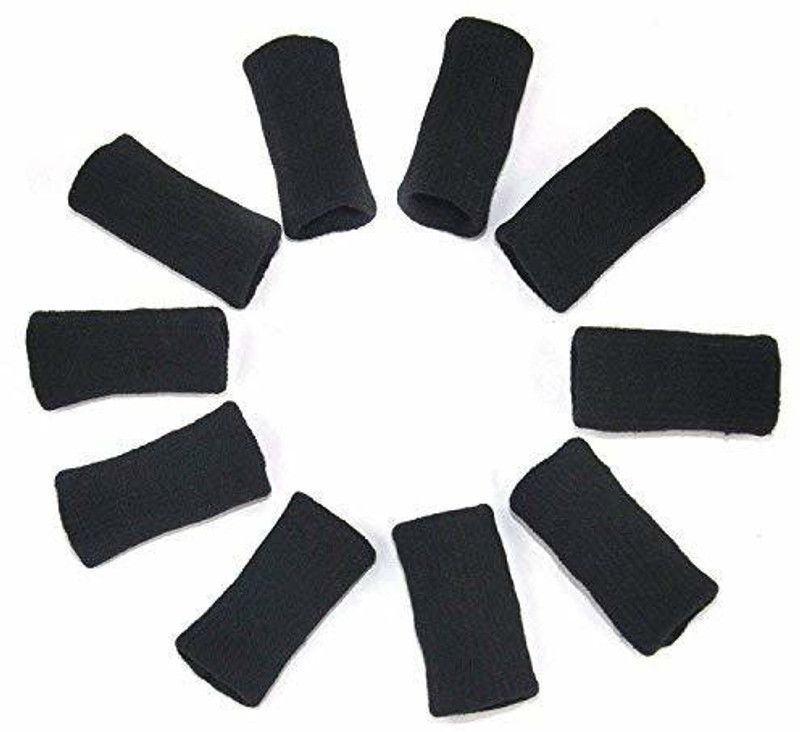 Futurekart Finger Support, Sleeve, Protector with Soft Comfortable Cushion Pressure Finger Sleeve  (Pack of 10)
