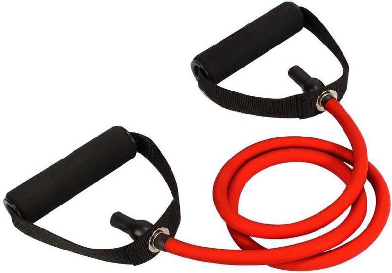 Gopani Creation Pull Rope Exercise Cords For Fitness Pilates Strength Training Resistance Tube Resistance Tube  (Red)