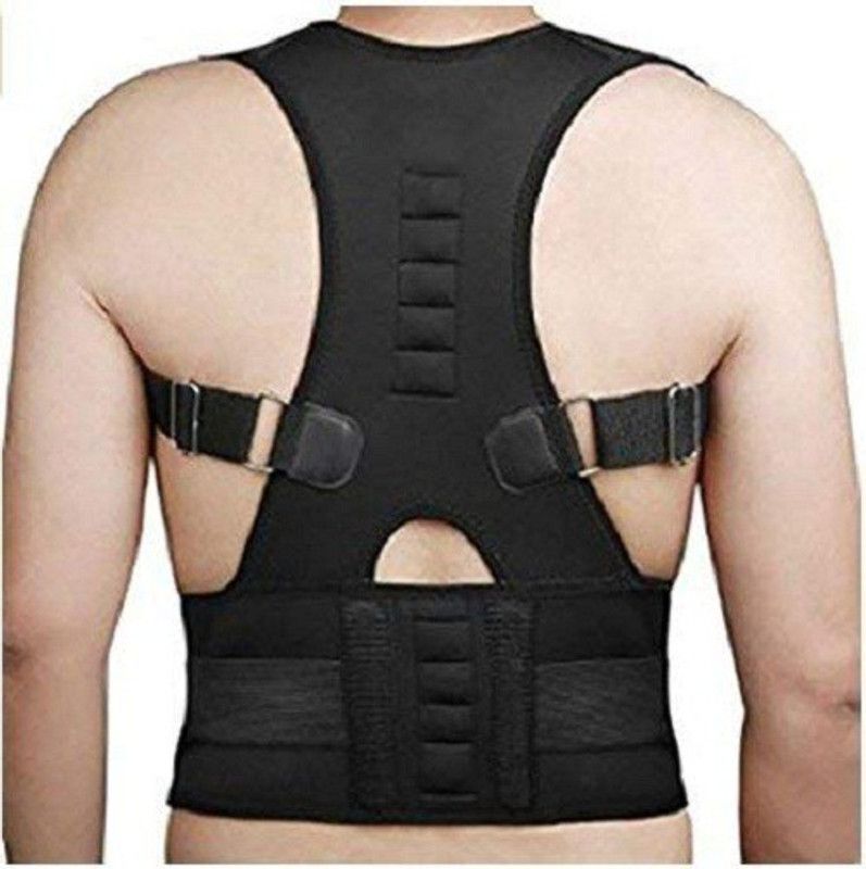 Modone Real Doctors Plus Posture Support Brace Belt Back Posture Corrector  (Black)