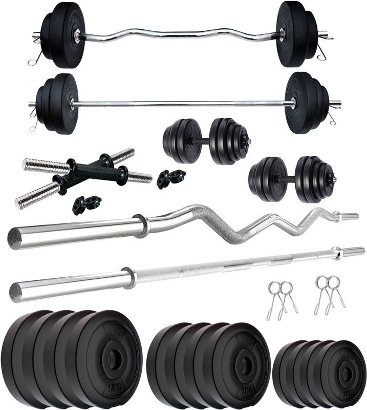 KRX 40 kg PVC COMBO 343-SL-WB-WA Home Gym Combo