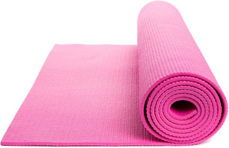SARASI Best Yoga Mat For Gym Workout & Yoga, 6 Feet Long, Pink 8 mm Yoga Mat