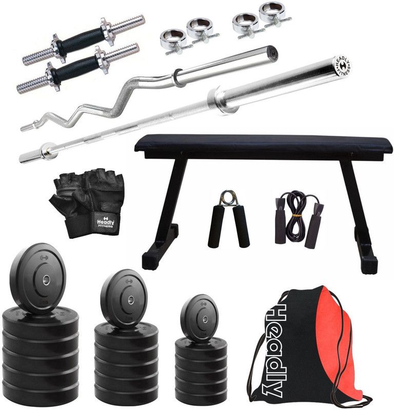 Headly 22 kg HR-22 kg Combo 7 Home Gym Combo