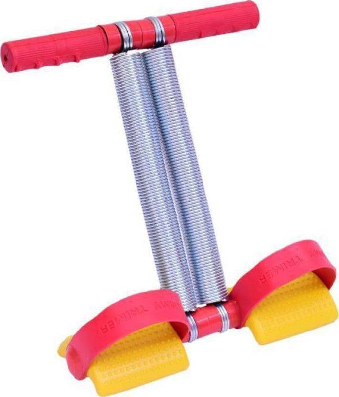 whinsy TUMMY TRIMMER DOUBLE SPRING FULL BODY FITNESS Ab Exerciser  (Black)