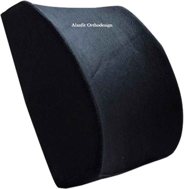 4V1 ™ Lumbar Support Memory Foam Cushion -for Chair -Back Pain Relief Car, Office*4 Lumbar Support