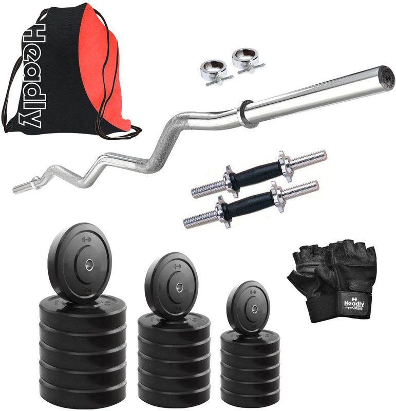Headly 12 kg HR-12 kg Combo 4 Home Gym Combo