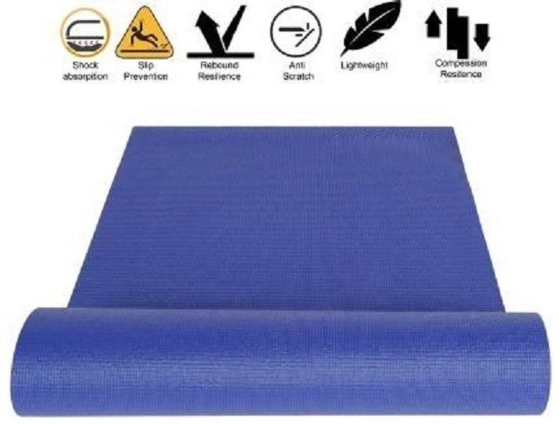 Web Mall Classic Quality Yoga Blue 4 mm Yoga Mat