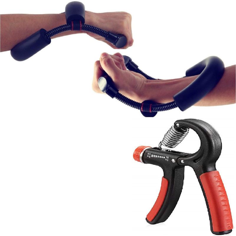 Dr Pacvu 2PACK|Hand Gripper-Wrist Excerciser for increase forearm,Wrist, fingers strength Fitness Accessory Kit Kit