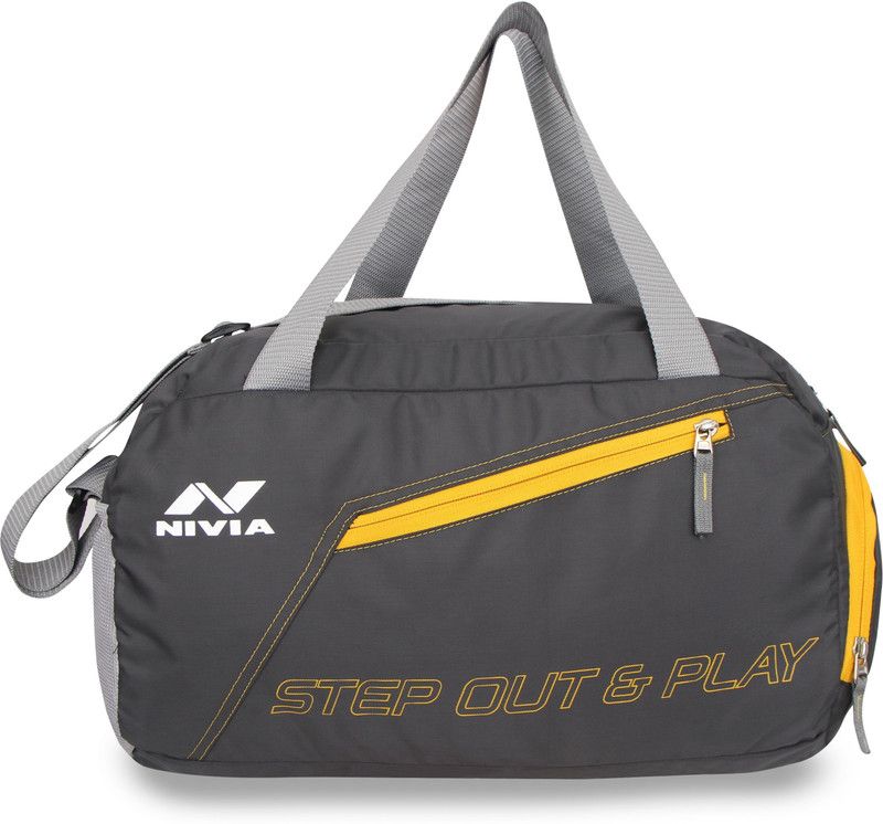 NIVIA Sports Pace-2  (Grey, Kit Bag)