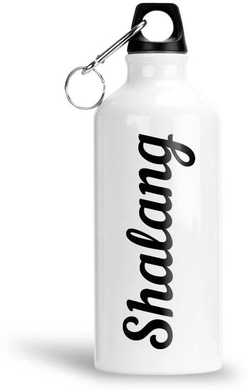 Furnish Fantasy Aluminium Sipper Bottle - Best Gift for Happy Birthday for Kids, Name - Shalang 600 ml Sipper  (Pack of 1, White, Aluminium)
