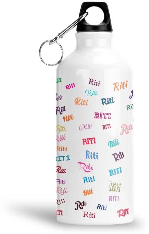 Furnish Fantasy Colorful Aluminium Sipper Bottle - Best Happy Birthday Gift for Kids , Riti 600 ml Sipper  (Pack of 1, White, Aluminium)