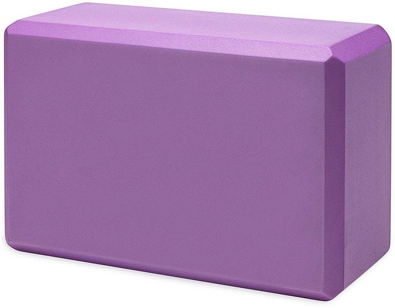 Leosportz Lifestyle For Gym, Exercise, Yoga Yoga Blocks  (Purple Pack of 1)