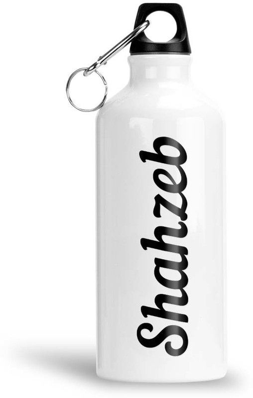 Furnish Fantasy Aluminium Water Bottle 750ml-Best Gift for Happy Birthday, Return Gift, Shahzeb 750 ml Sipper  (Pack of 1, White, Aluminium)