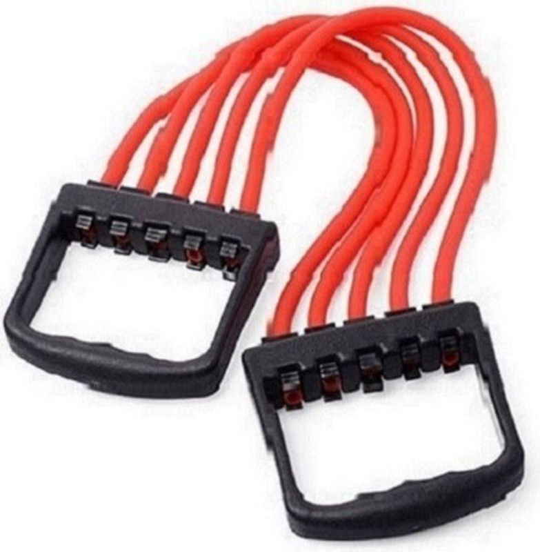 VATSMART CHEST DEVELOPER RESISTANCE TUBE CHEST EXPANDER HOME GYM EXERCISER Resistance Tube  (Multicolor)
