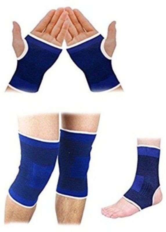 MLS Palm,ankle Knee Support  (Blue)