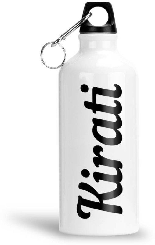 Furnish Fantasy Aluminium Water Bottle 750ml - Best Gift for Happy Birthday, Return Gift, Kirati 750 ml Sipper  (Pack of 1, White, Aluminium)