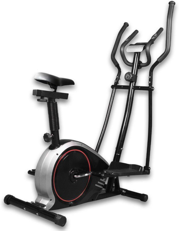 Durafit Waltz Elliptical Cross Trainer for Home Use with Two-Way Adjustable Seat Cross Trainer  (Black)