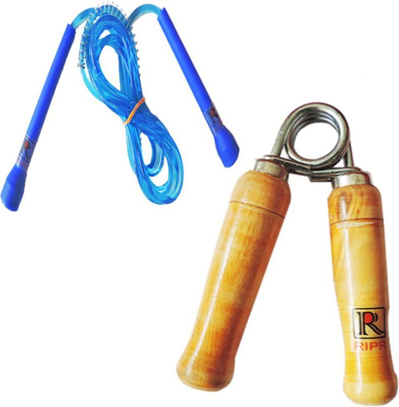 Hipkoo Sports Woodland combo (Hand Gripper and pencil skipping rope) Fitness Accessory Kit Kit