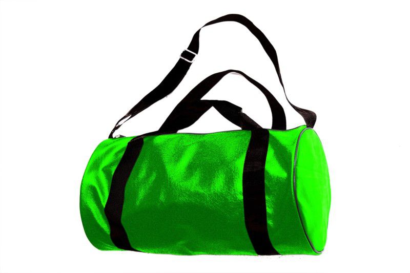 InkCraft Gym Bag 25Litres Leatherrite Gym Duffle Bag  (Green, Sling Bag)