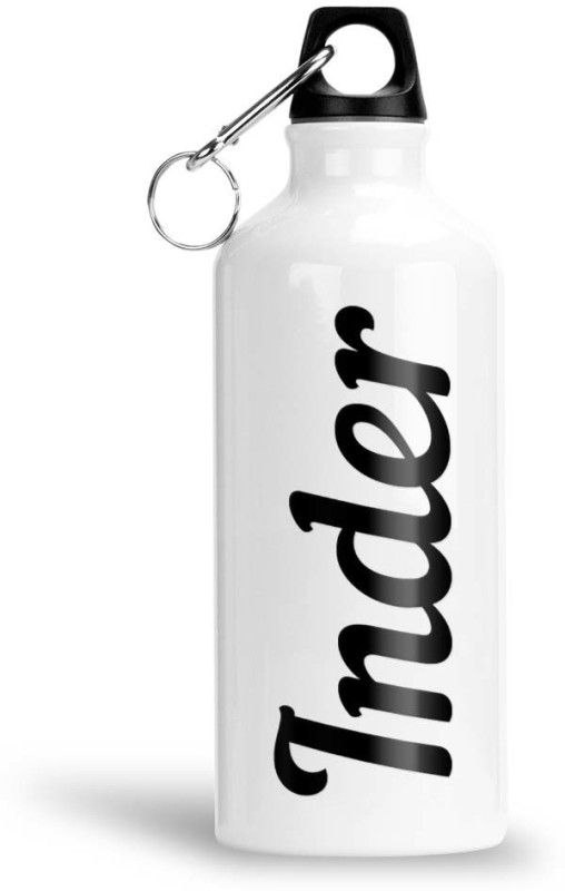 Furnish Fantasy Aluminium Water Bottle 750ml - Best Gift for Happy Birthday, Return Gift, Inder 750 ml Sipper  (Pack of 1, White, Aluminium)