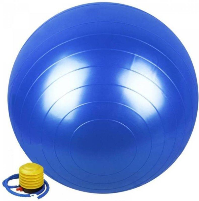 Oxfo Anti-burst Fitness Exercise Stability Gym Ball / 75 CM Gym Ball  (With Pump)