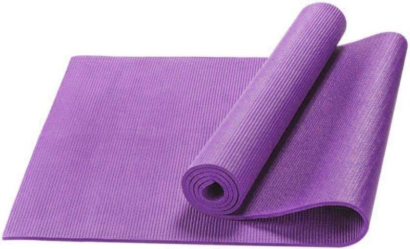 Klixx Comfort PVC Yoga Mat-PU7 Purple 5 mm Yoga Mat