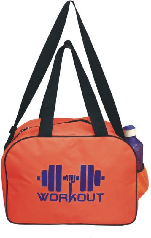 Trade bazaar fitness Orange Gym/Sports bag for Man and Women with shoes compartment. (Kit Bag)  (Orange, Dry Bag)