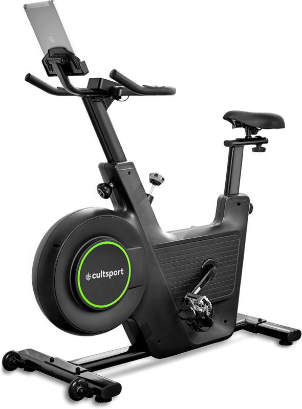 Cultsport smartbike c2 With Free Doorstep Installation,Connected Live Interactive Sessions Spinner Exercise Bike  (Black)
